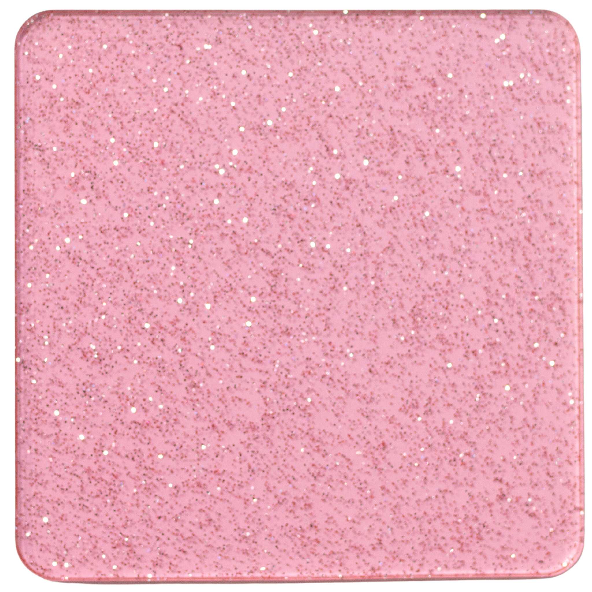 Pink Jelly Glitter Cast acrylic sheet 1/8"