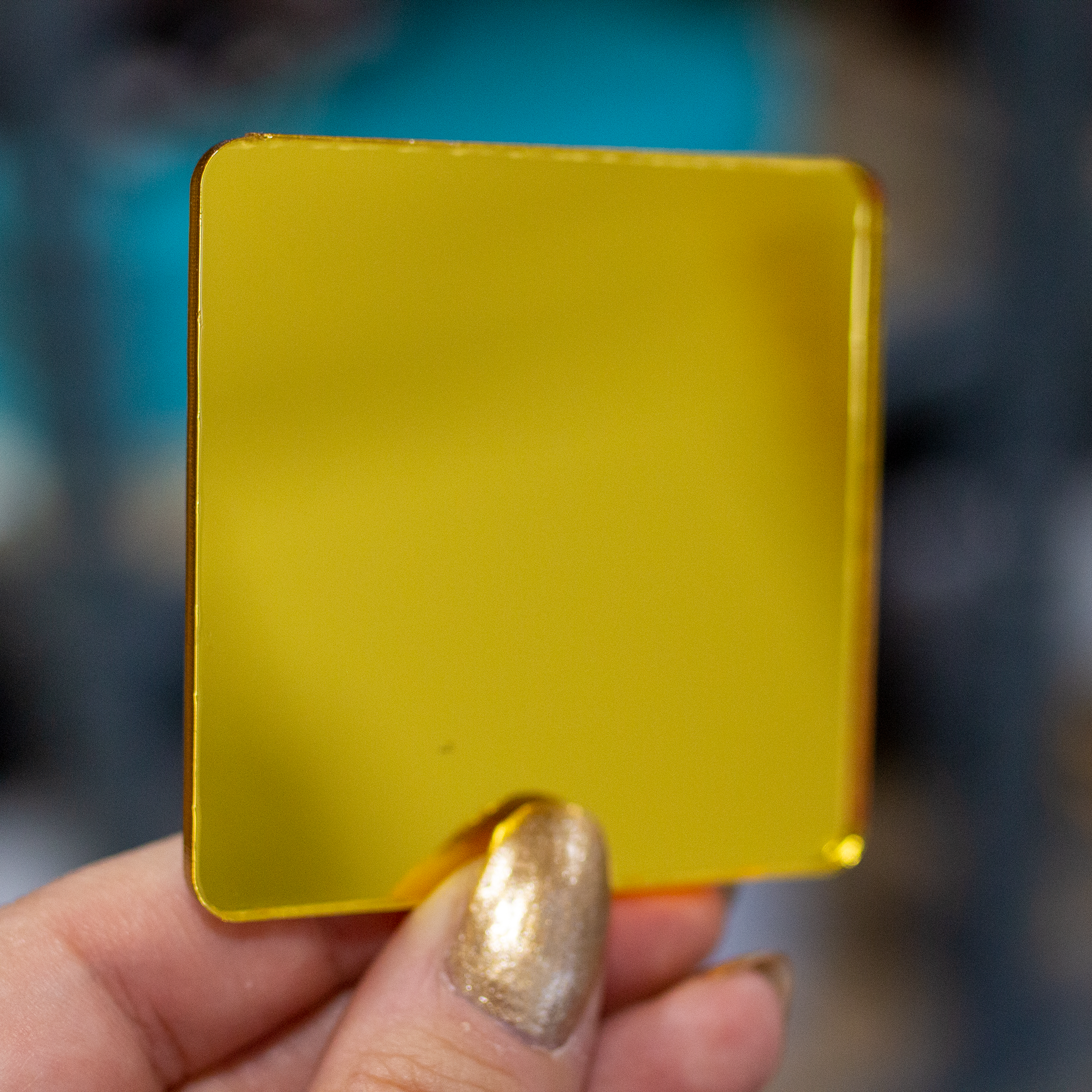 1/8" Gold Mirror Acrylic Sheet