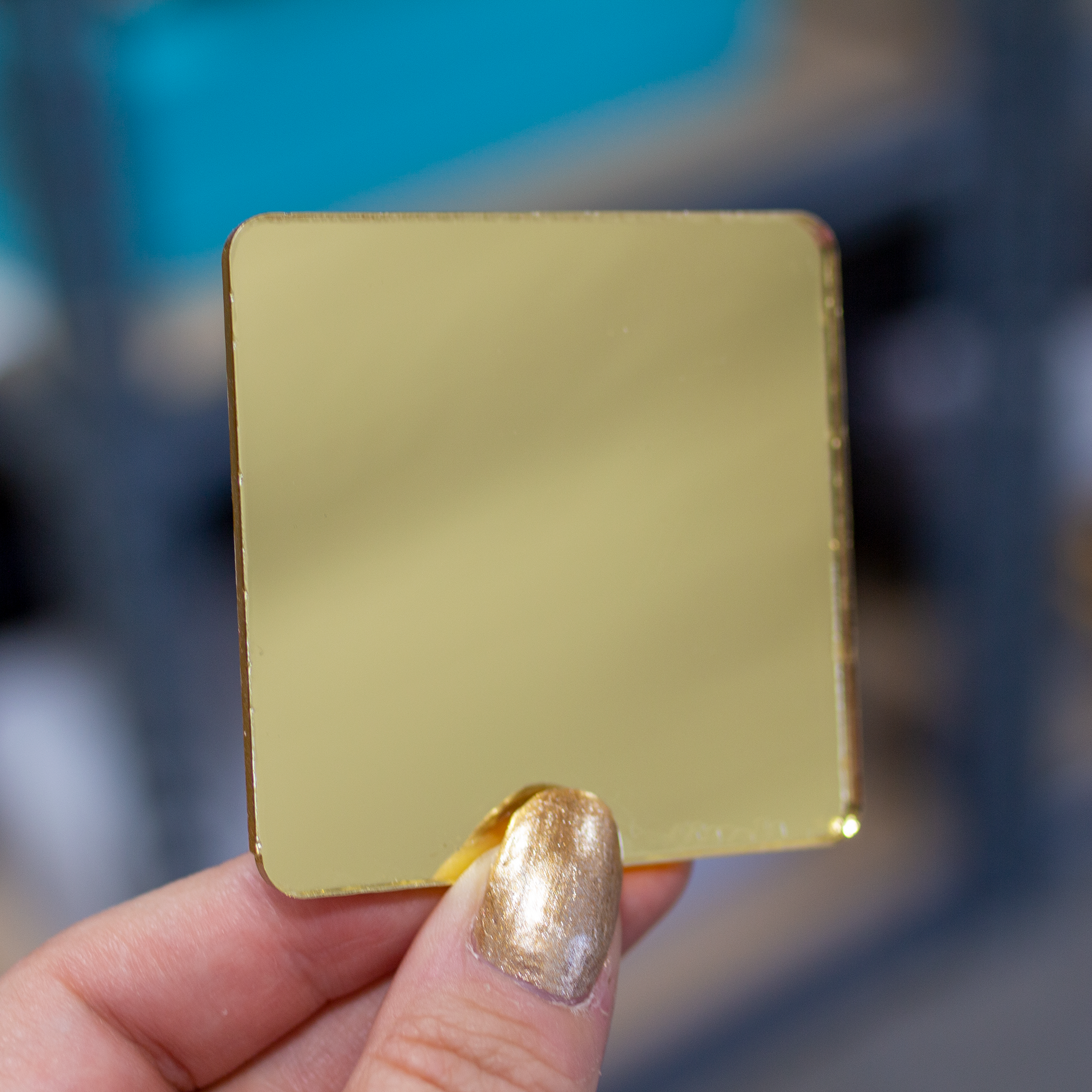 Light Gold 1/8" Mirror Acrylic Sheet