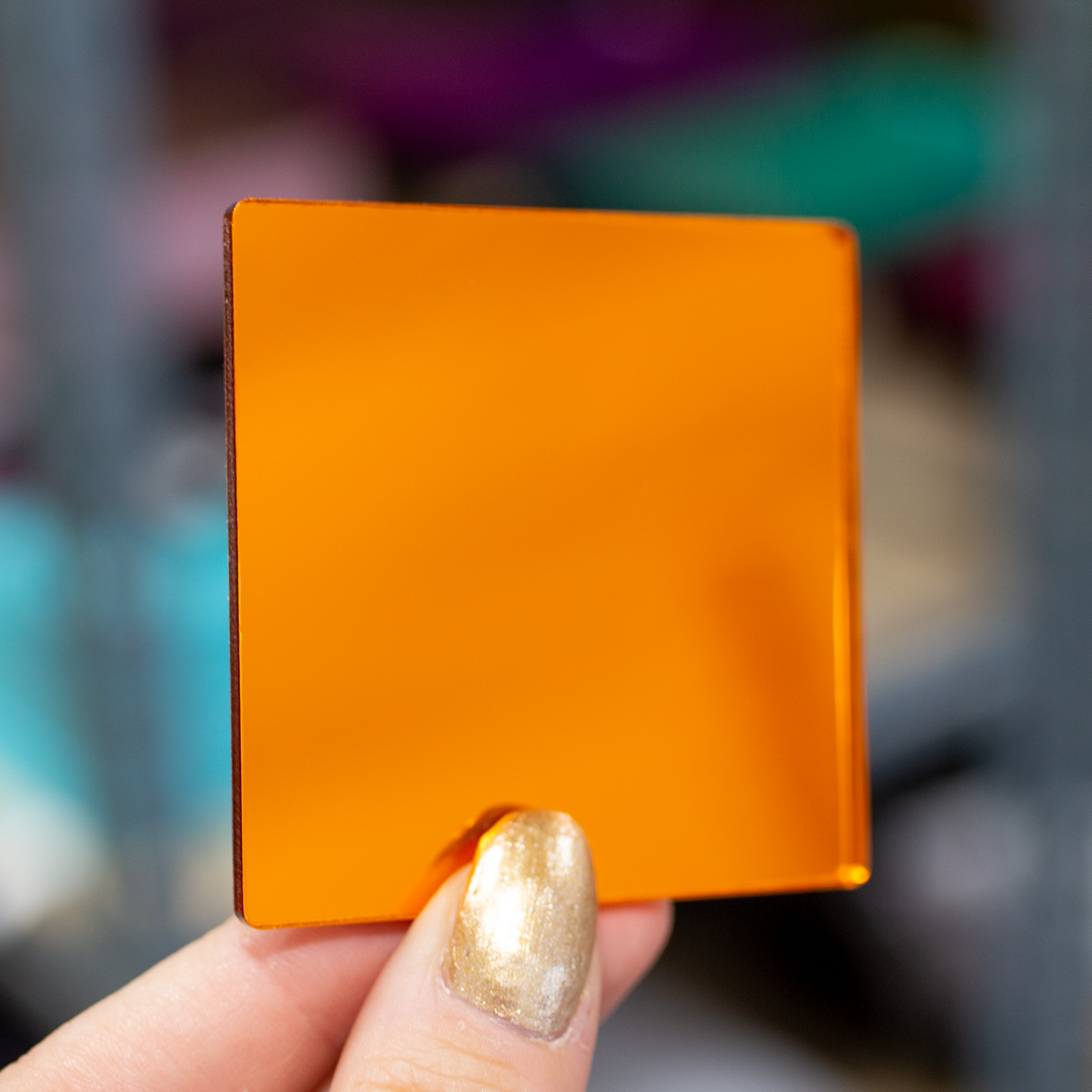 Orange Mirror 1/8" Acrylic Sheet