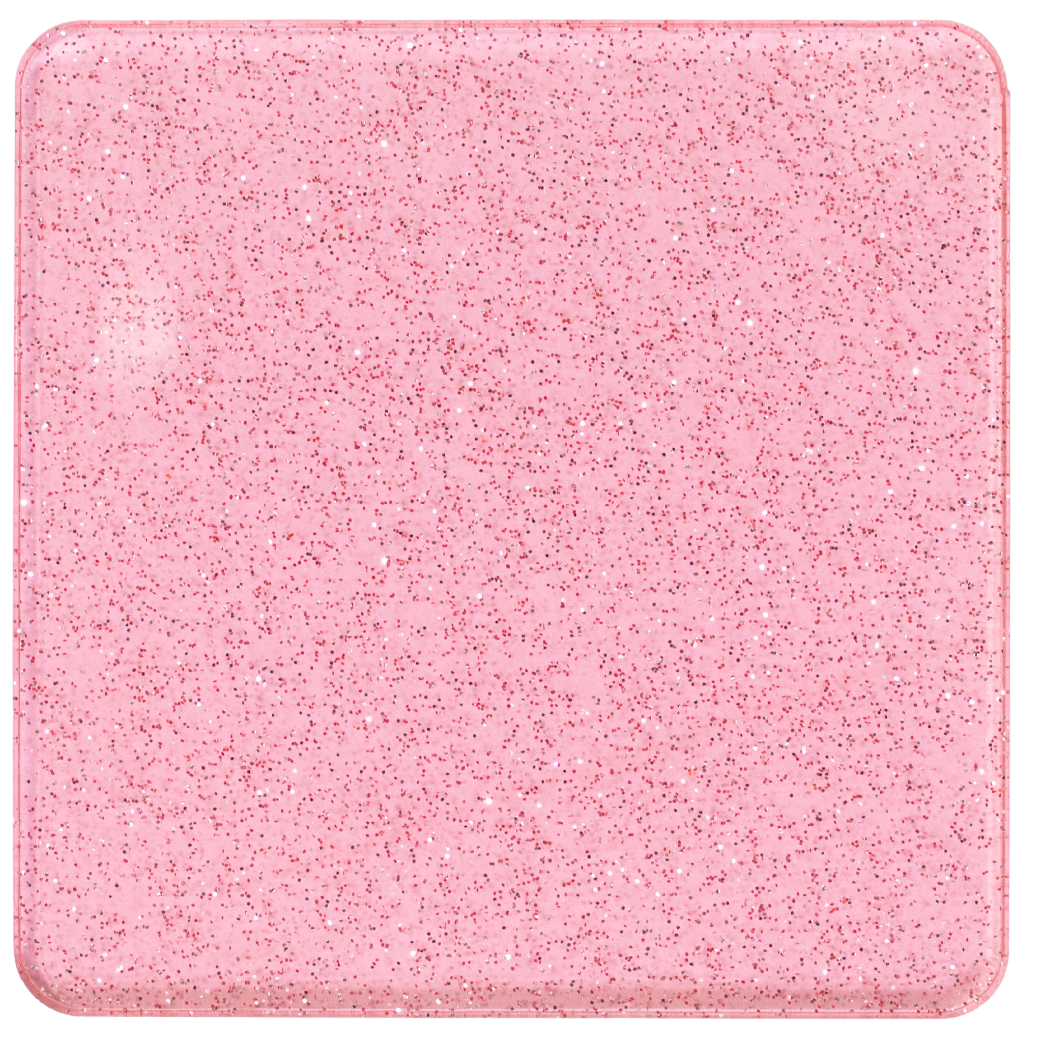 Pink Jelly Glitter Cast acrylic sheet 1/8"