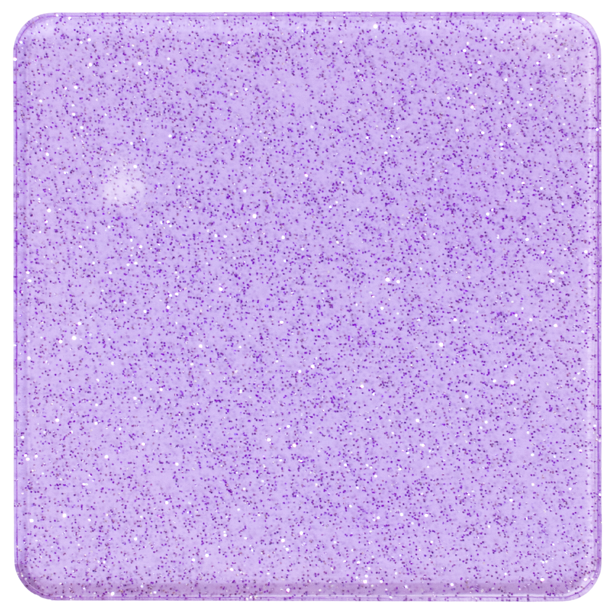 Purple Jelly Glitter Cast acrylic sheet 1/8"