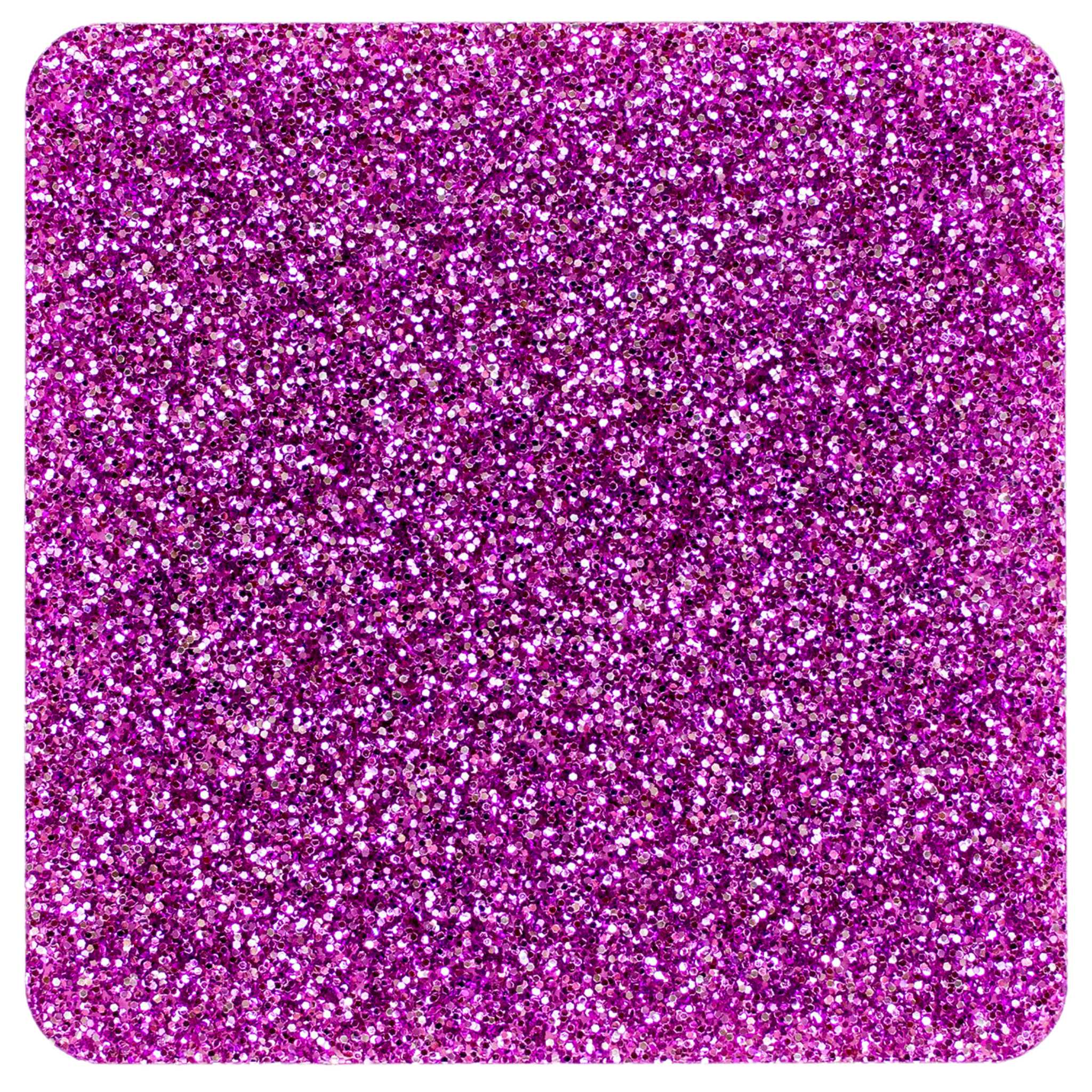 Lilac Purple Glitter Cast Acrylic Sheet 1/8"