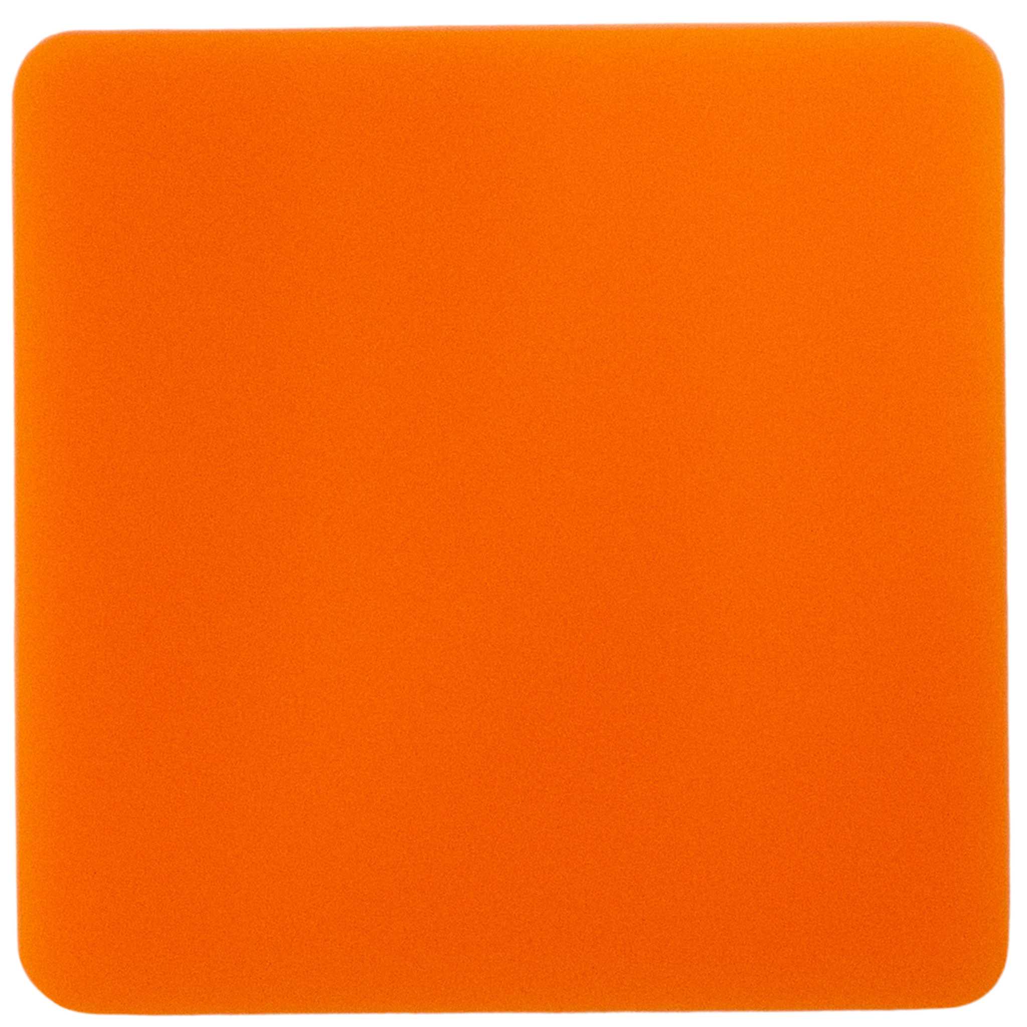 Orange Matte/Glossy Cast Acrylic Sheet 1/8"