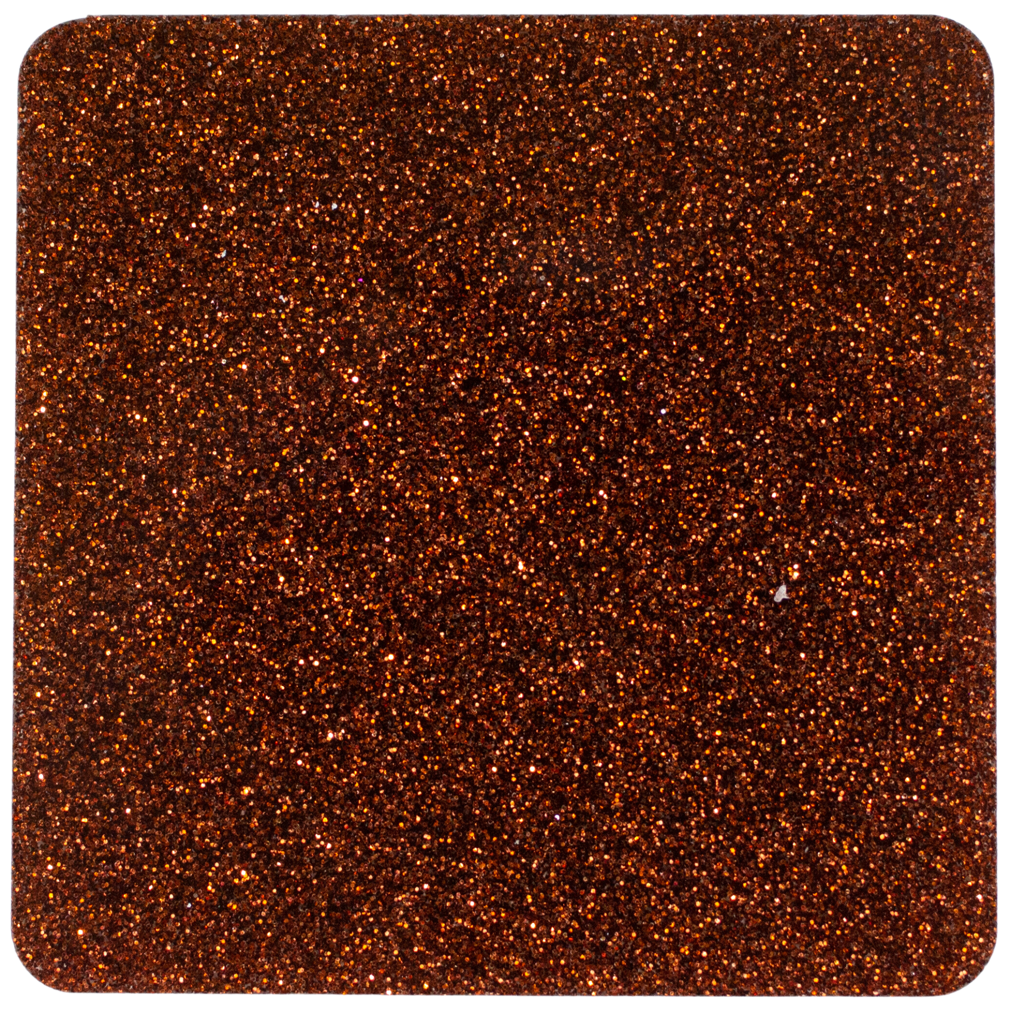 Chocolate Brown Fine Glitter Cast Acrylic Sheet 1/8"