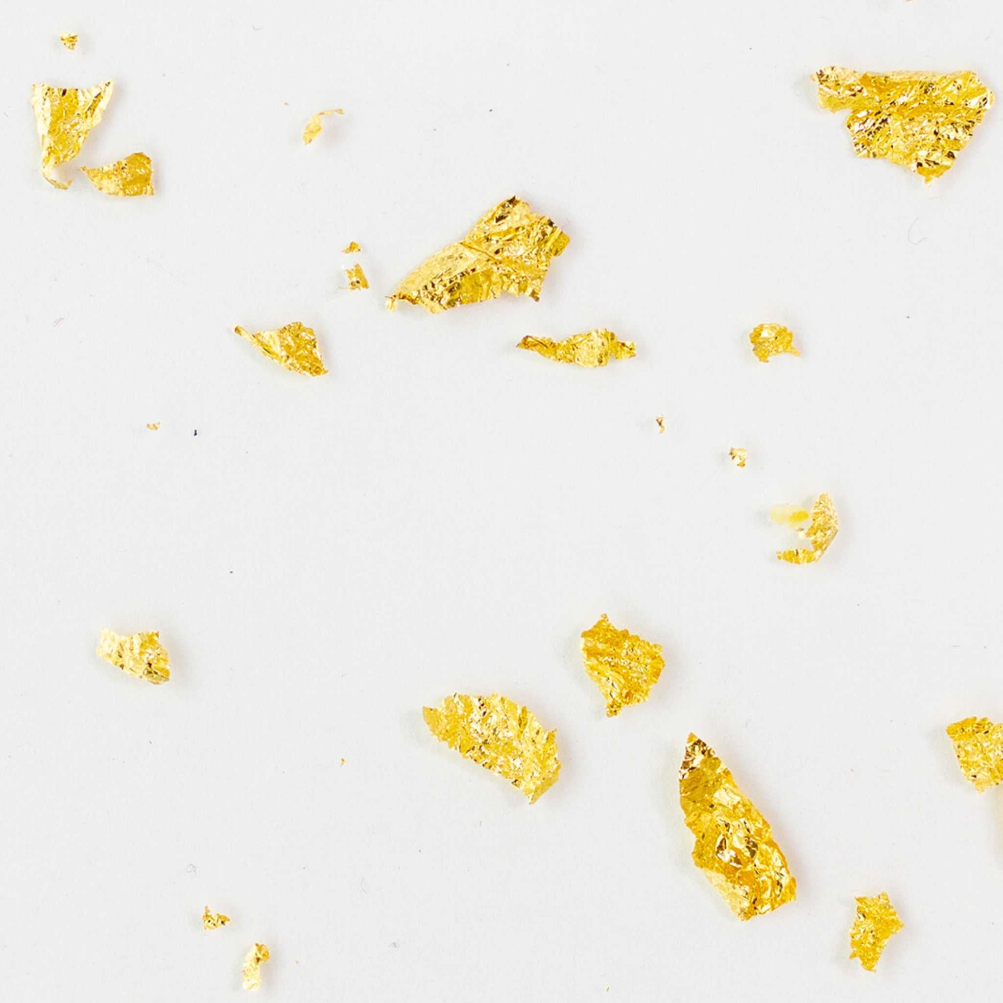 Lucite bangle apple juice gold glitter flake nugget yellow plastic