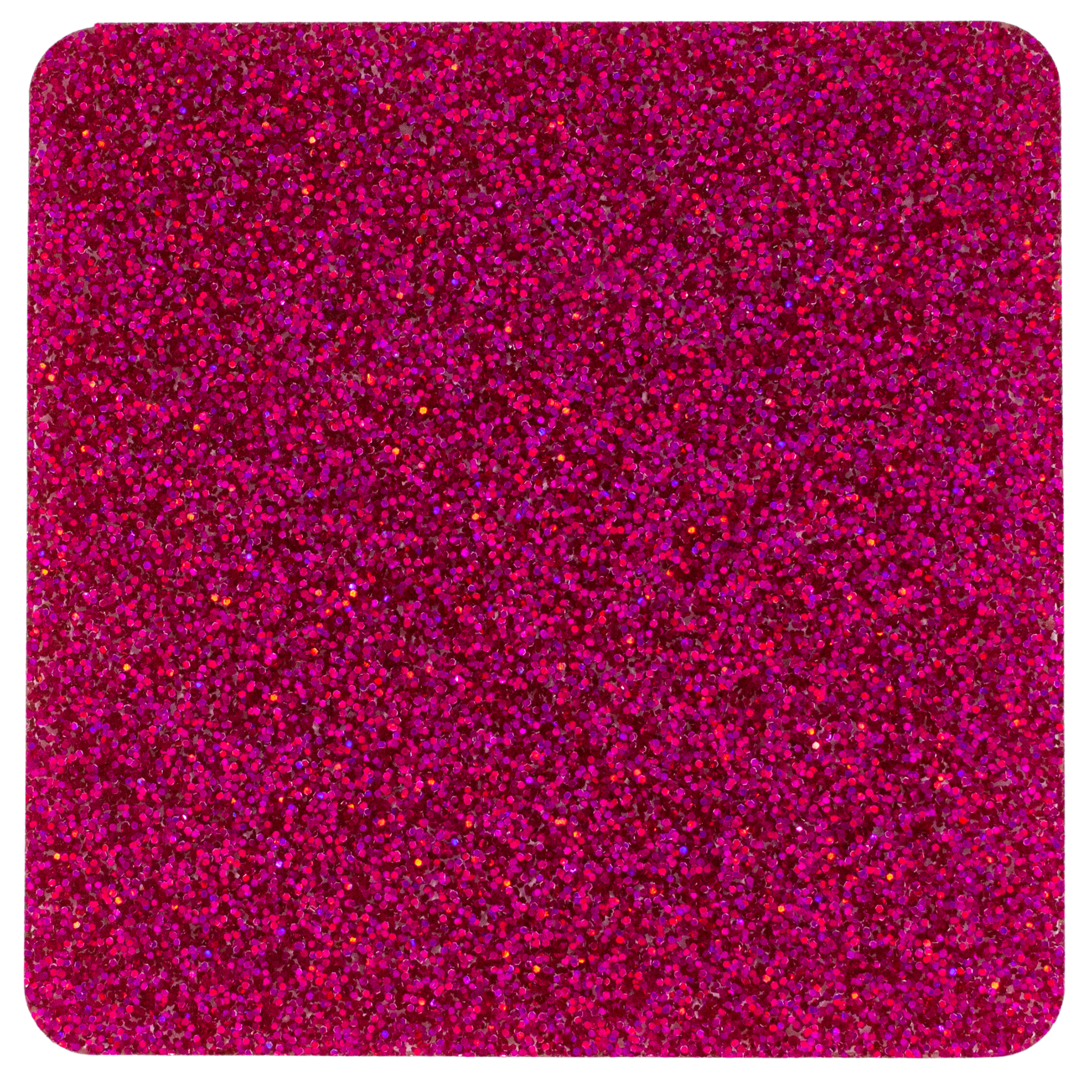 Hot Pink holographic sparkly Glitter Cast acrylic sheet 1/8" - PS Exclusive