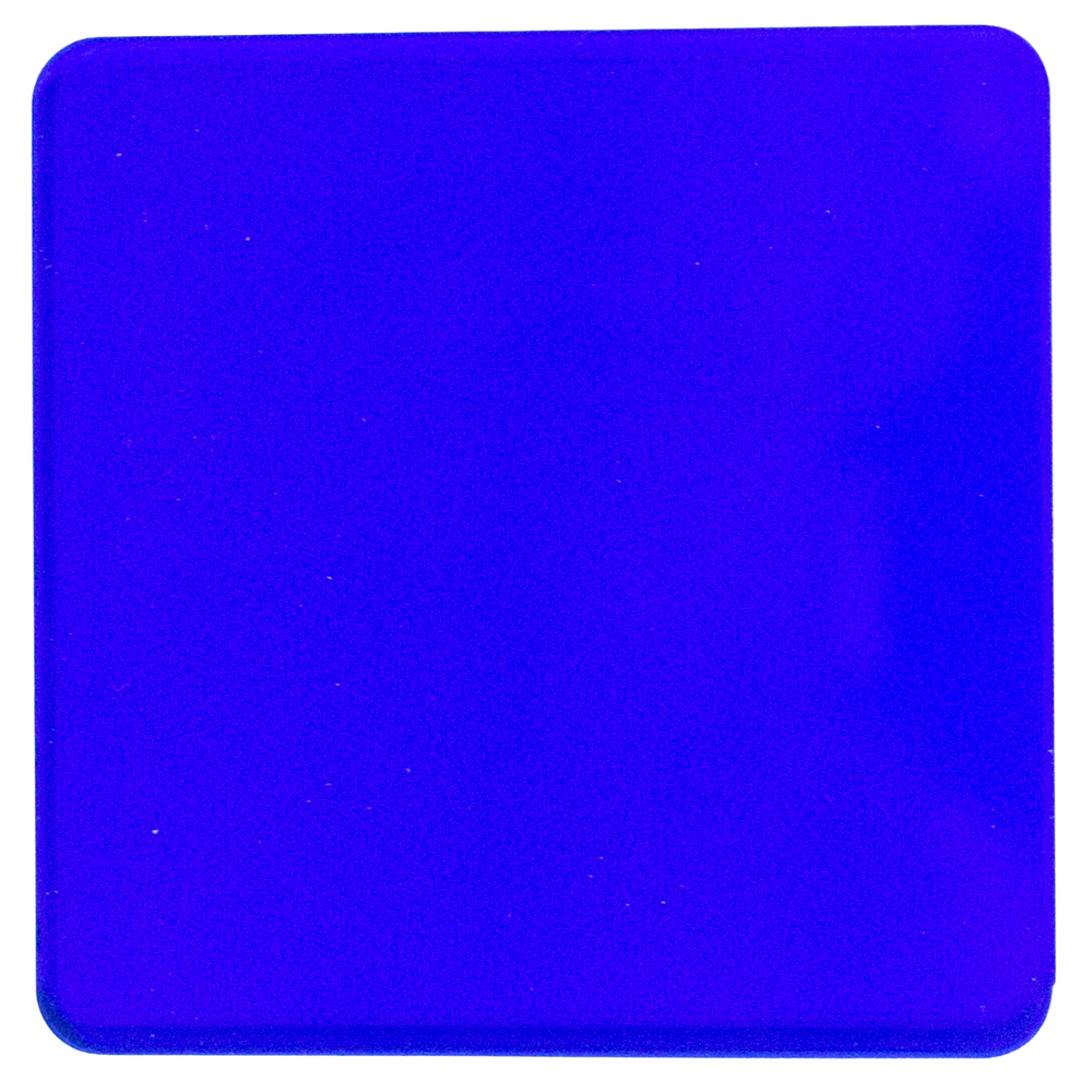 Royal Blue Transparent Cast Acrylic Sheet 1/8