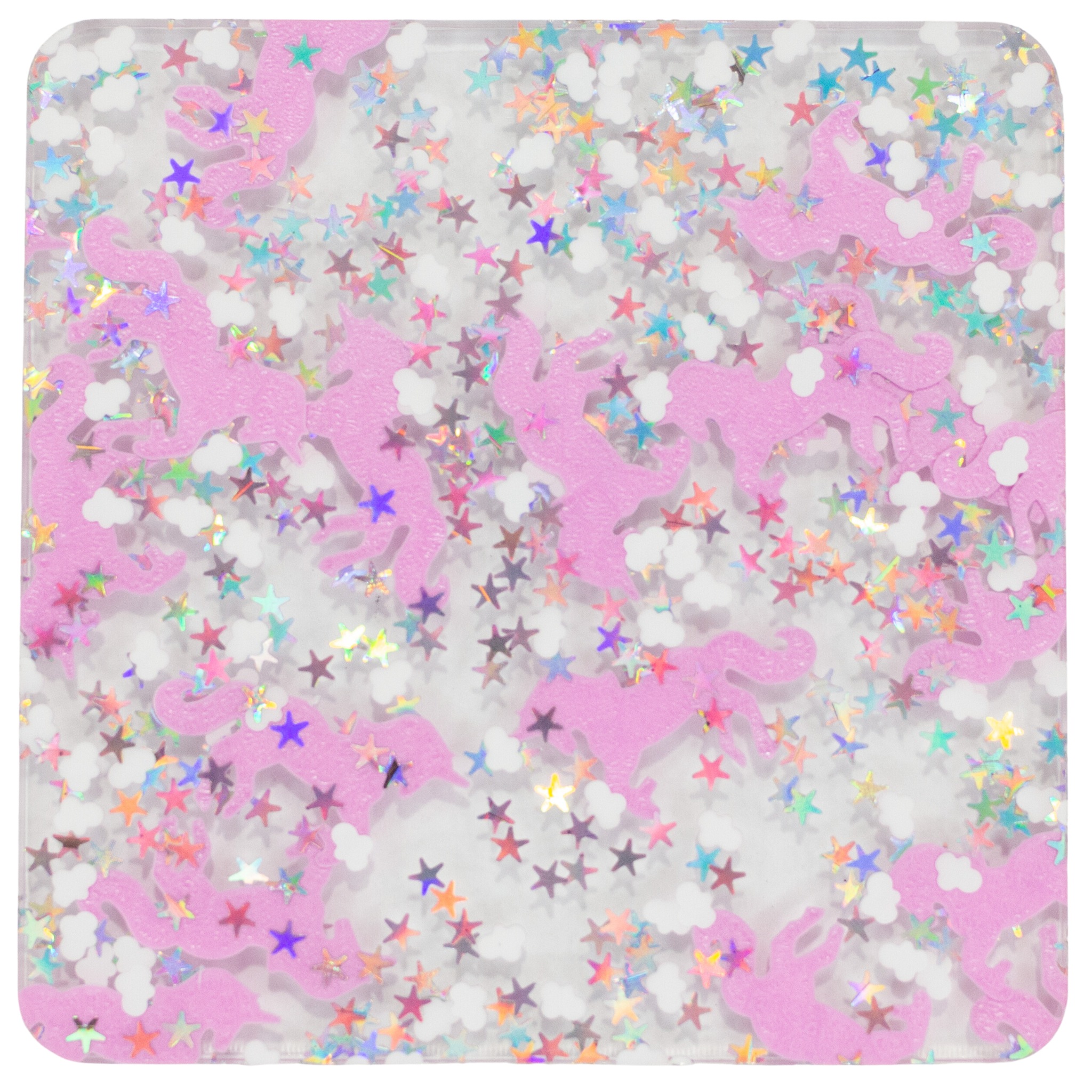 Unicorn Dreams Glitter 1/8" Cast acrylic sheet - PS Exclusive